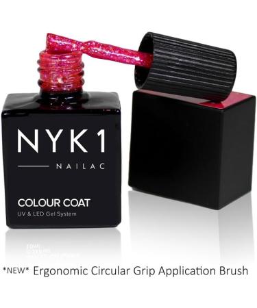 NYK1 GRAPHITE SPARKLE - Shellac Nail Polish Gel both UV and LED compatible - Buy Online on SooperMarket.com