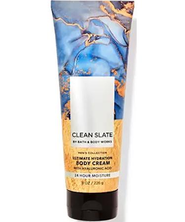 Bath & Body Works Bath and Body Works For Men Clean Slate Ultra Shea 8 Ounce Full Size (Clean Slate) 8 Fl Oz (Pack of 1)