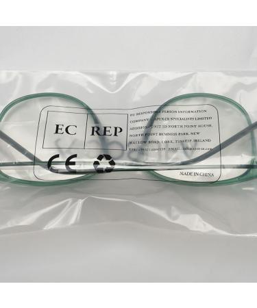 Koosufa Classic Retro Glasses Frames - Ultra Light TR90 Nerd Glasses for Men & Women - Thin Panto Style with Case - International Shipping Available - Buy Online on SooperMarket.com