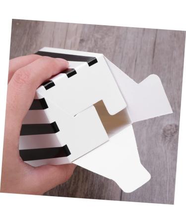 HOMSFOU 48pcs Popcorn Carton Party Bag Gift Bag Party Candy Cartons Candy Bar Bag Candy Buffet Bags Candy Bag European and American 1 count (Pack of 1) Black - Buy Online on SooperMarket.com