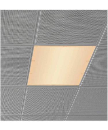 ShadeMAGIC Fluorescent Light Filter Covers (Mocha) - Diffuser Pack Eliminate Harsh Glare That Causes Eyestrain and Head Strain The The Classroom or at Office. (4) - Buy Online on SooperMarket.com