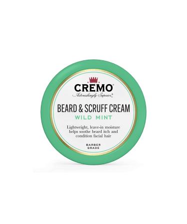Cremo Beard & Scruff Cream Wild Mint  4 oz (113 g)