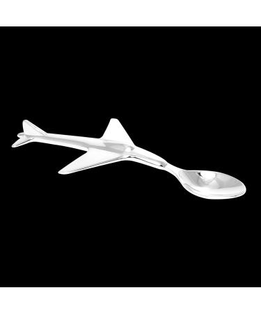 Brillibrum Design Children's Spoon - Engraved Silver Antibacterial Baby Cutlery | International Shipping - Buy Online on SooperMarket.com