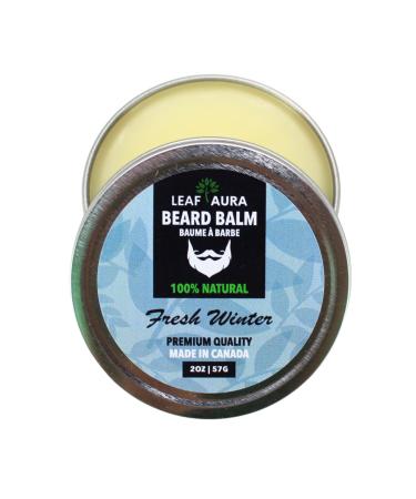Beard Balm (Fresh Winter)- Premium Quality 100% Natural & Made In Canada 57G