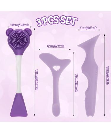 Buy WLLHYF 3PCS Eyeliner Template Silicone Tool Set - 5-in-1 Reusable Eye Makeup & Protection Pads for Perfect Wings - Buy Online on SooperMarket.com