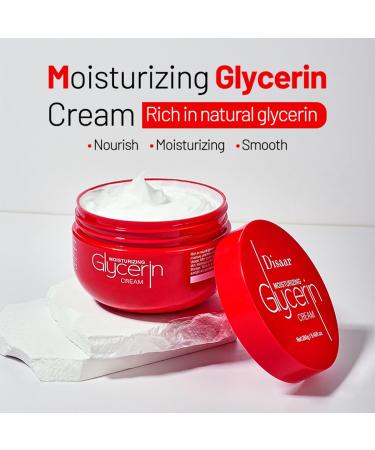 Glycerin Moisturizing Body Lotion & Face Cream - Non-Greasy Oil-Free Hydration for Dull Skin Reduces Wrinkles 280g| International Shipping Available - Buy Online on SooperMarket.com