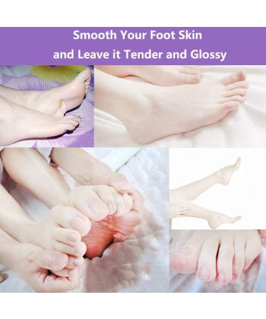 Exfoliating Foot Peel Mask - 2 Pairs | Remove Dead Skin in 3-7 Days | Lavender Scented Foot Mask for Soft Feet - Buy Online on SooperMarket.com