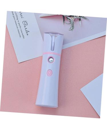 Mikinona 1pc Facial Mister Sprayer Skin Care Humidifier Portable Humidifer Spray Humidifier White 14.1x4cm White - Buy Online on SooperMarket.com