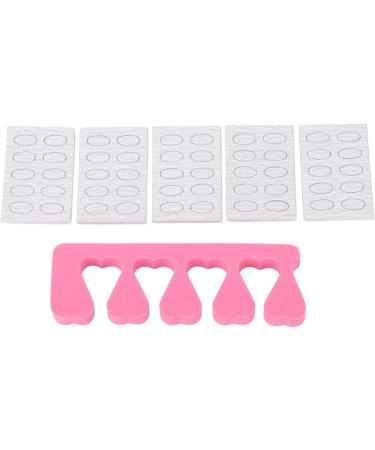 Cuticle Pusher Remover and Cutter Cuticle Pusher Set Dead Skin Removal Nail Manicure Tool Kit Stainless Steel Finger Divider with Sponge and Sand for Home Nail Salon - Buy Online on SooperMarket.com