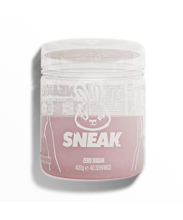 SNEAK | Origins (Rhubarb & Custard) Edition | In-Game Focus Boost Energy Drink Zero Sugar Low-Calorie Vegan | 40 Servings Origins 400.00 g (Pack of 1)