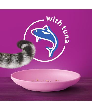 WHISKAS Adult Dry Cat Food - Tuna Selections Flavour 9.1 kg Bag & Perfect Portions Adult Wet Cat Food - Chicken Beef Whitefish and Tuna Salmon 75g Trays (24 Pack) - Buy Online on SooperMarket.com