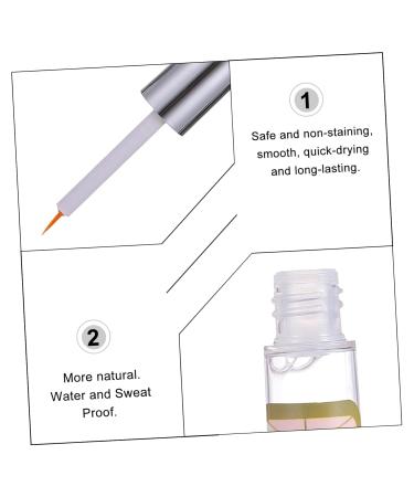 Angoily 3pcs False Eyelash Glue - Long Lasting Durable Lash Extension Adhesive for Eyelashes | International Shipping - Buy Online on SooperMarket.com