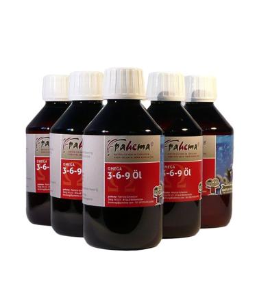 pahema Omega 3-6-9 oil with organic borage oil - 100% natural (6 x 250 ml)