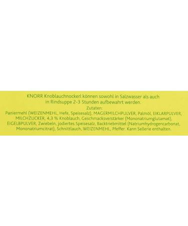Buy Knorr Garlic Dumplings 2.5kg - Flavorful Pre-Formed Dumplings for International Shipping - Buy Online on SooperMarket.com