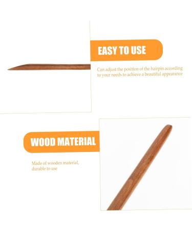 Mikinona Hairpin Hair Sticks for Hair Womens Hair Accessories Traditional Style Hair Sticks Retro Hair Chopsticks Wedding Hair Accessories Hair Pins for Hairstyles Wood Miss Simple Antique - Buy Online on SooperMarket.com