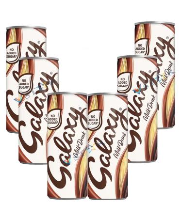 Galaxy Milk Chocolate Milkshake Ready To Drink Can 250ml (6)