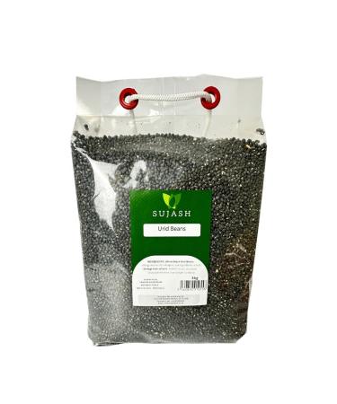 SUJASH Whole Black Urid Beans 5Kg - Highly Nutritious dal | Low in Fat & High in Fibre
