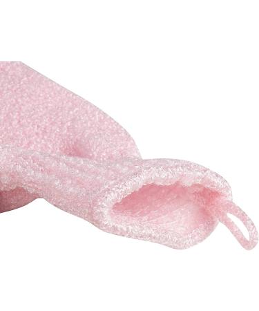 Glamlily 6 Pairs Body Exfoliating Shower Gloves Bath Scrub Wash Mitts for Women & Men | Spa Massage - 6 Colors - Buy Online on SooperMarket.com