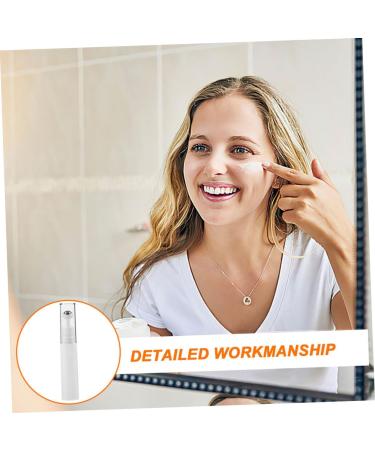 PLAFOPE Cosmetic Bottle Under Eye Cream Empty Cream Bottle Refillable Eye Serum Bottle Refillable Cream Bottle Eye Cream Applicator Essential Oil Dispenser Roller Ball Bottle White - Buy Online on SooperMarket.com