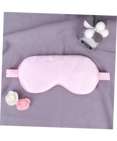 Buy Gatuida Silk Sleep Eye Mask - Adjustable Soft Blindfold for Travel & Sleeping - Smooth Pink Eye Cover - Buy Online on SooperMarket.com