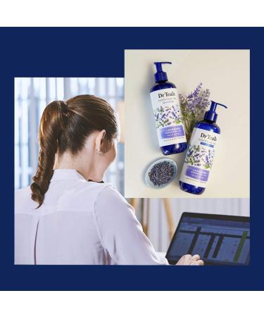 Dr Teal's Lavender Thick & Full Conditioner - Sulfate Free Essential Oil 16 Fl Oz | International Shipping - Buy Online on SooperMarket.com