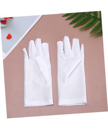 10 Pairs Womens Glives Protective Working Work Sun Guantes para De Mujer Industrial Miss White Elastic - Buy Online on SooperMarket.com
