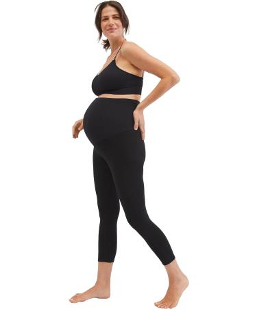 Motherhood Maternity Essential Stretch Leggings XS - Black | Secret Fit Belly - Buy Online on SooperMarket.com