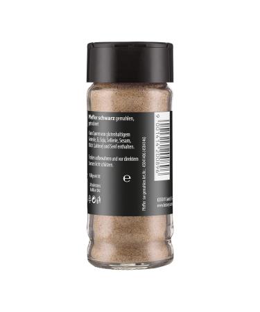 Kot nyi Ground Black Pepper - 80ml Glass Jar for Perfect Spiciness | Ideal for Meat Fish & Vegetables - International Shipping Available - Buy Online on SooperMarket.com