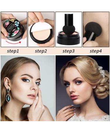Mushroom Head Air Cushion BB Cream - Lasting Nude Makeup Concealer for Even Skin Tone - Buy Online on SooperMarket.com