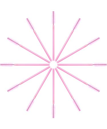 AIBAOBAO 100pcs Pink Crystal Disposable Mascara Wands - Eyelash & Eyebrow Brush Set for Makeup Tools - Buy Online on SooperMarket.com