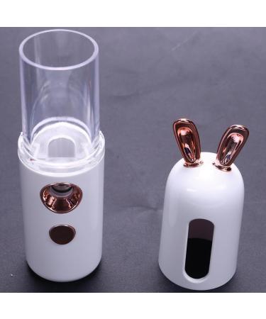 New Mini USB Rechargeable Nano Hydrator Sprayer Women Beauty Instruments Home Use Humidifier Face Steamer Easy Install Easy to Use White - Buy Online on SooperMarket.com