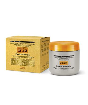 GUAM TUMMY & WAIST Stomach Wrap for Cellulite Reduction | Seaweed & Caffeine Anti Cellulite Lipo Wraps | Tighten Loose Belly Skin | Cellulite Remover Tummy Wrap for Flat Tummy | 1.1 LB - Buy Online on SooperMarket.com