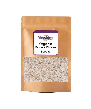 Organic Barley Flakes 500g by Virgolden Organic