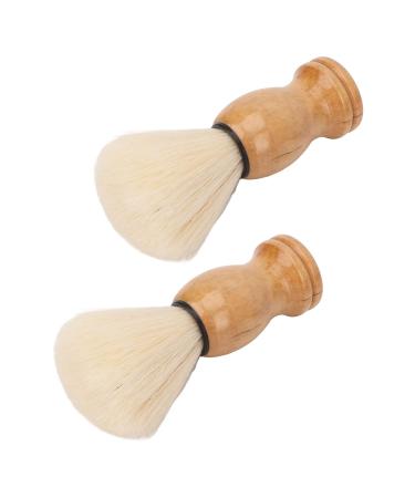 Mini Shaving Brush with Curved Handle | Soft Synthetic Hair for Improved Foam | Quick Drying & Easy Clean | Perfect for Travel & Home Use - Buy Online on SooperMarket.com