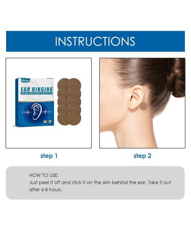 Tinnitus Patch 30 Pcs - Organic Treatment for Adults - Mild Relief During Travel - Buy Online on SooperMarket.com