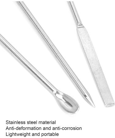 Nail Spatula Stainless Steel Nail Tools for Mixing Nail Polish for Picking Up Nail Decorations(pink) - Buy Online on SooperMarket.com