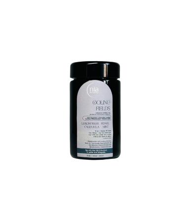 Nia Botanica Cooling Fields Herbal Tea - Fennel Lemongrass & Calendula Blend Tea for Improved Digestion Enhanced Focus & Overall Wellness Makes 30 Cups