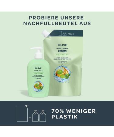 Buy By Amazon Olive Hand Soap | 4 x 500 ml | Nourishing & Moisturizing | Free International Shipping - Buy Online on SooperMarket.com
