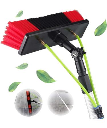 Window Cleaning Pole Water Fed Telescopic Brush Extendable Cleaner Conservatory Roof Cleaning Tools for Photovoltaic Panel Cleaning Trucks Windows Brush Head (Color : 8m/26.24ft Size : 30Cm Brus 8m/26.24ft 50Cm Brush Head