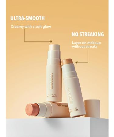 SHEGLAM Cream Highlighter Stick - Long Lasting Brightening Makeup Non-Caking Vanilla Frost - Buy Online on SooperMarket.com