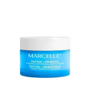 Marcelle Peptide + Probiotic Firming Anti-Wrinkle Moisturizer Smoothing & Hydrating Day & Night Care Cruelty-Free Hypoallergenic Paraben-Free Fragrance-Free Non-Comedogenic 50 mL