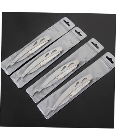 Cabilock 6 Pcs Stainless Steel Safety Razor Holder - Vintage Razor Set for Men | International Shipping - Buy Online on SooperMarket.com