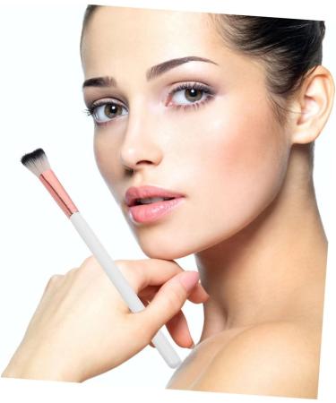 Beavorty highlighter Powder Makeup Brush white women makeup brush makeup brushes for nose 18.50X1.00X1.00CM White - Buy Online on SooperMarket.com