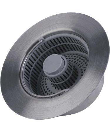 Kitchen Sink Drain Strainer Basket 3 In 1 Bathroom Sink Drain Strainer Hair Catches Sink Strainers With Large Wide Rims Sink Drain Cover - Buy Online on SooperMarket.com