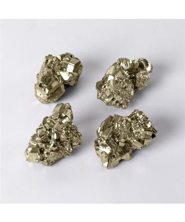 1pc Natural Raw Minerals Pyrite Stone Crystal Decoration Irregular PyriteEnergy Crystals Specimens Decoration HOMEZHOU (Color : 30-40g) - Buy Online on SooperMarket.com