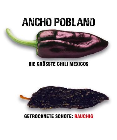 Buy Scovillas Ancho Poblano Pods - Dried 40g (1 Pack) | Premium Quality for Authentic Cooking | Fast International Shipping - Buy Online on SooperMarket.com