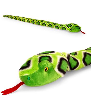 Deluxe Paws 100% Recycled Eco Plush Toys - Snakes 100cm - Soft & Cuddly - Buy Online on SooperMarket.com
