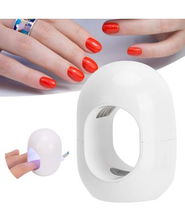 Mini UV LED Nail Lamp - 5W Portable Quick-Drying Nail Dryer for Gel Manicure - Ideal Nail Art Tools for Home & Travel - Buy Online on SooperMarket.com