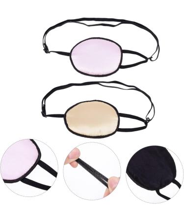 Silk Single Eye Mask Blindfolds for Adults - Pack of 6 | Eye Patch for Lazy Eye | Spectacle Cover | Night Blindfold - Buy Online on SooperMarket.com