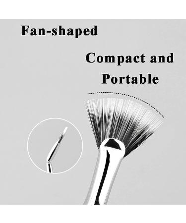 Dolly Mascara Fan Brush Set - Angled Fan Shaped Eyelash Brushes for Perfect Lashes (5PCS) - Buy Online on SooperMarket.com